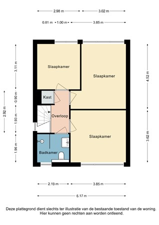 Plattegrond - Valeriusstraat 17, 6444 XD Brunssum - Valeriusstraat 17 Brunssum - Verdieping 2D.jpg